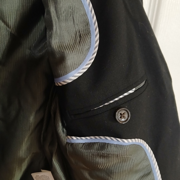 Banana Republic Stretch black blazer Size 8 Business Career Office Old Money - Picture 5 of 9